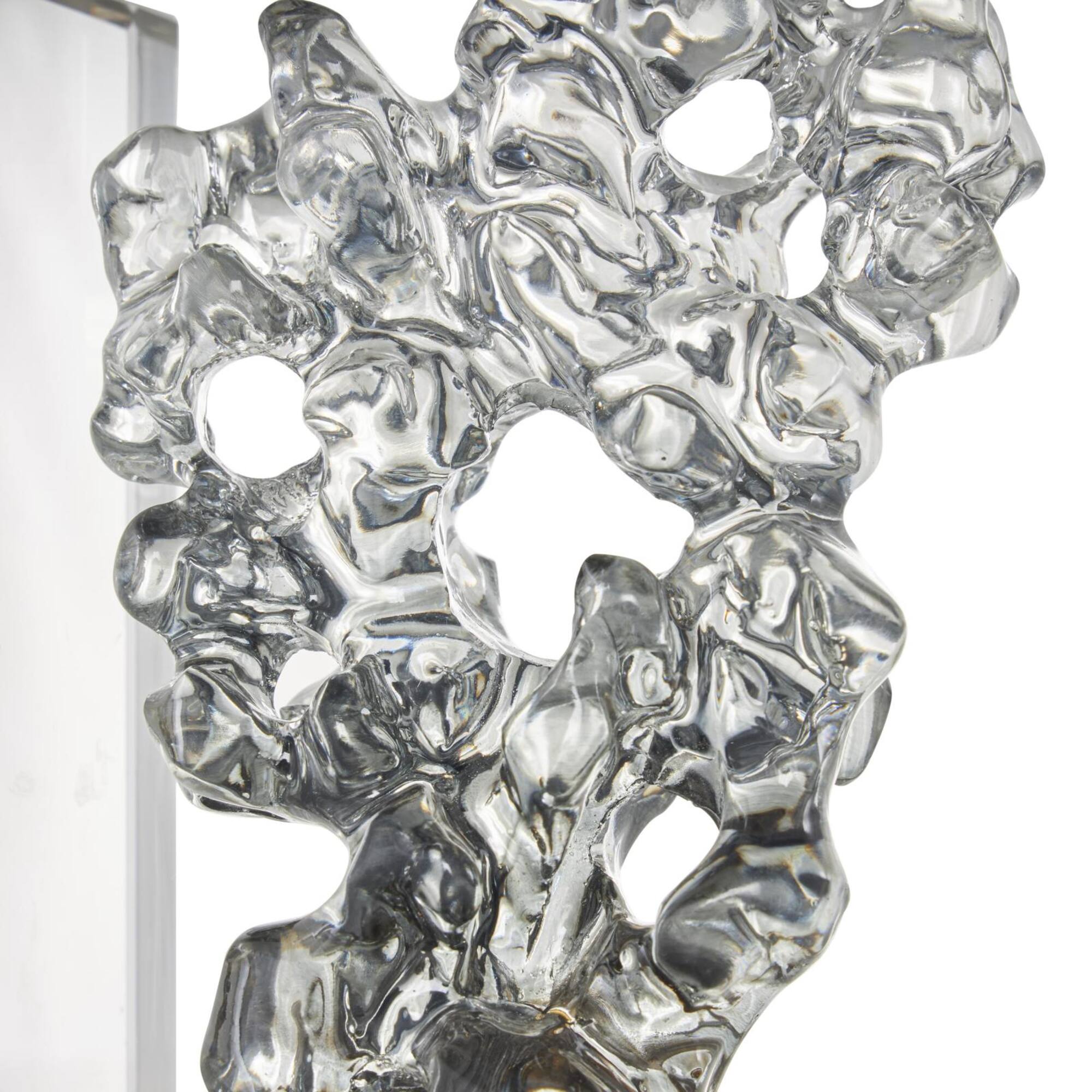 6" Clear Glass Decorative Bookends, 2ct.